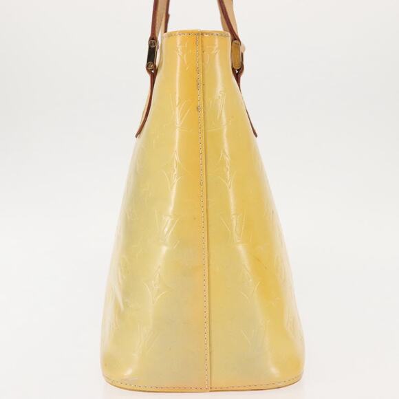 LOUIS VUITTON Monogram Vernis Houston Hand Bag Gris M91053 - Picture 4 of 12